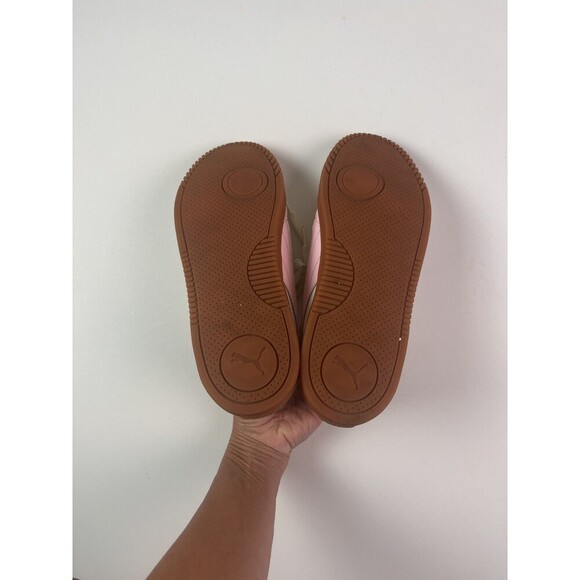 PUMA Club 5v5 Low Top Sneaker 9 Warm White Wisp Of Pink - Picture 6 of 13